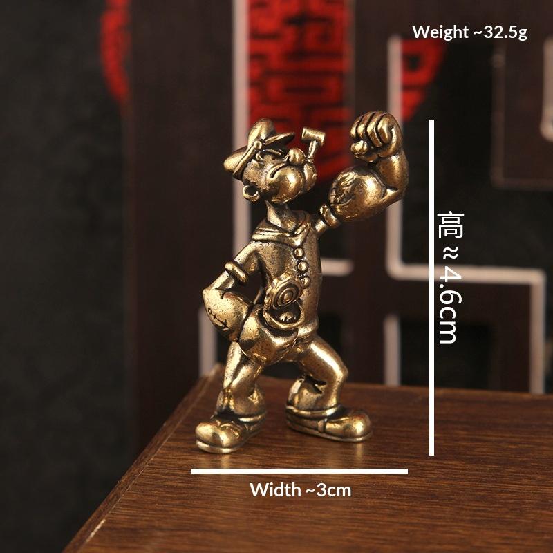 Office Desk Tech Accessories - △ Figura de Popeye el marinero,