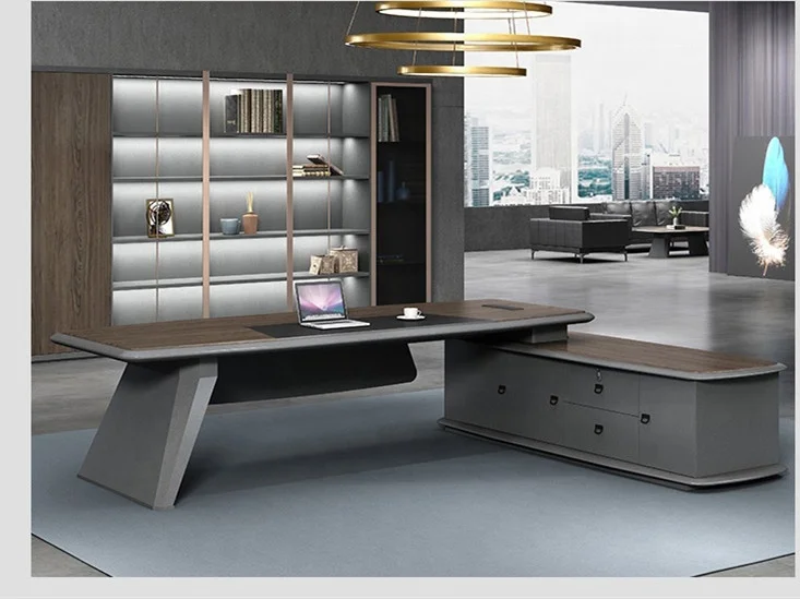Office Tech Design - Escritorio Ejecutivo de Lujo de Alta