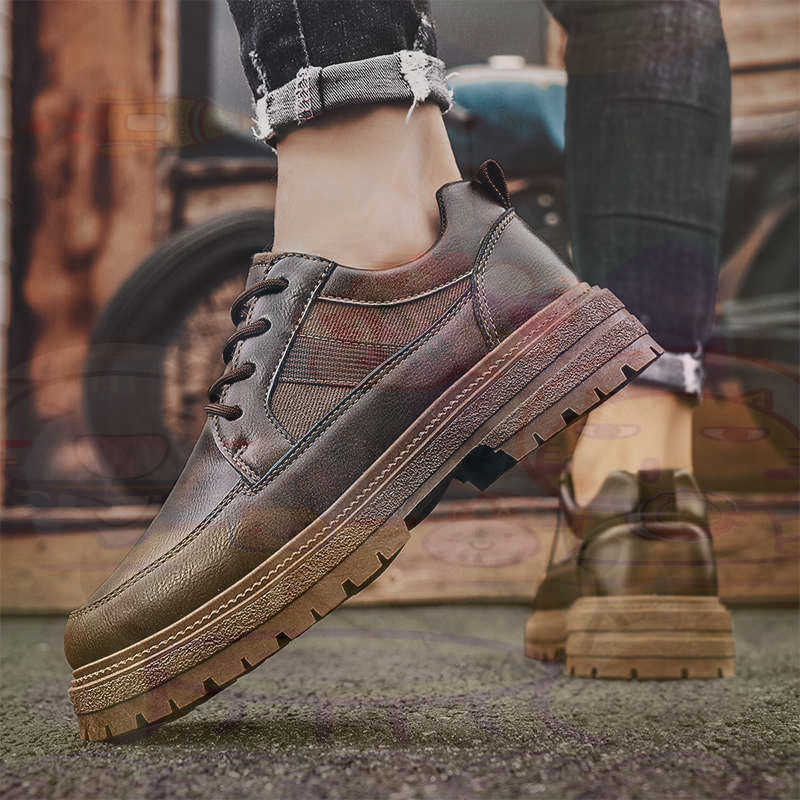 Zapatillas deportivas de cuero - Office Tech Design reseña y precio